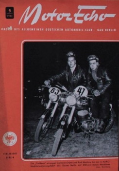 "Motor-Echo" Automobile-Magazine 1954 (6663)